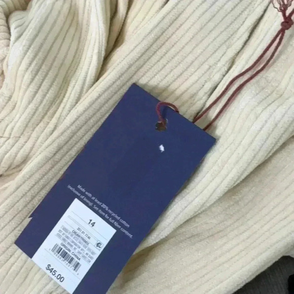 Rowing Blazers for Target Tapered
Cream Corduroy Pants - Picture 15 of 15